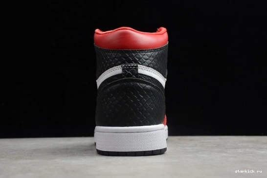 CD0461-016 (W) Black Retro Jordan CD0461-016 1 High Toe Satin 0719